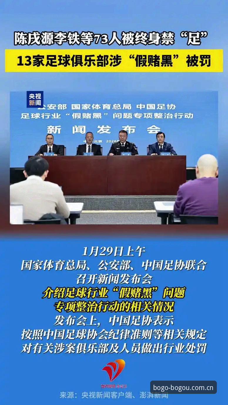 博狗活动信息 足协第三批禁足名单最新动态:65人遭处罚,17人终身禁足引发行业震荡